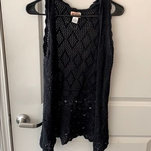 Crochet tank cover up
